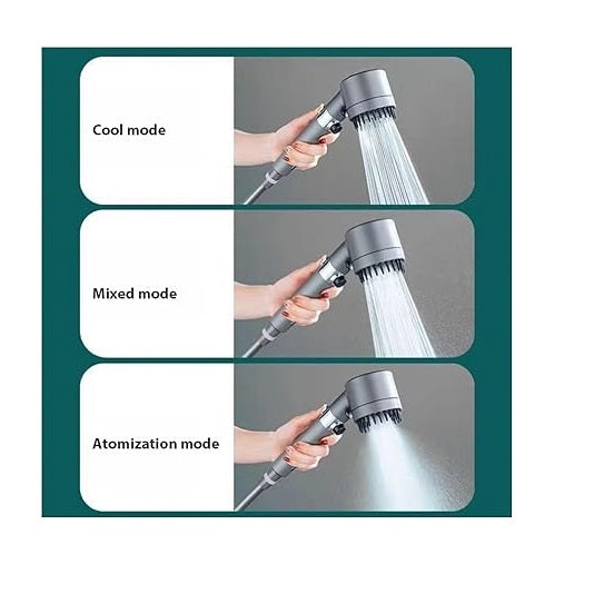 3 Modes Shower Head